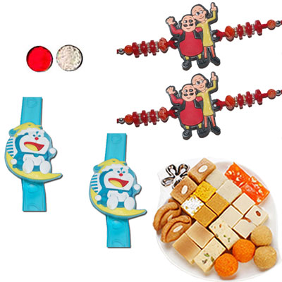 "Family Rakhis - code FRH04 - Click here to View more details about this Product